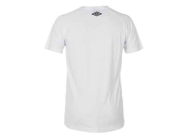 UMBRO UX-1 Trn Tee Jr Vit/Svart 116 Tränings t-shirt 